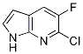 6-Chloro-5-fluoro-7-azaindole Structure,1190321-96-0Structure