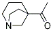 Ethanone, 1-(1-azabicyclo[3.2.1]oct-5-yl)-(9ci) Structure,119102-97-5Structure