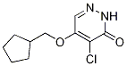 4-Chloro-5-(cyclopentylmethoxy)pyridazin-3(2h)-one Structure,1191454-46-2Structure