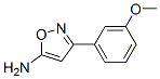 3-(3-Methoxy-phenyl)-isoxazol-5-ylamine Structure,119162-46-8Structure