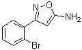 3-(2-Bromophenyl)-5-isoxazolamine Structure,119162-51-5Structure