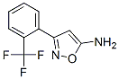 3-(2-Trifluoromethyl-phenyl)-isoxazol-5-ylamine Structure,119162-55-9Structure