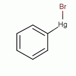 溴化汞苯结构式_1192-89-8结构式