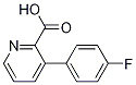 3-(4-氟苯基)吡啶甲酸结构式_1192608-90-4结构式