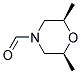 4-Morpholinecarboxaldehyde, 2,6-dimethyl-, cis-(9ci) Structure,119271-96-4Structure