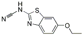(9ci)-(6-乙氧基-2-苯并噻唑)-氨腈结构式_119283-95-3结构式
