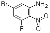 5-Bromo-3-fluoro-2-nitro-benzenamine Structure,1193385-18-0Structure