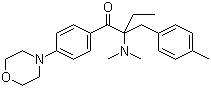 2-(Dimethylamino)-2-[(4-methylphenyl)methyl]-1-[4-(4-morpholinyl)phenyl]-1-butanone Structure,119344-86-4Structure