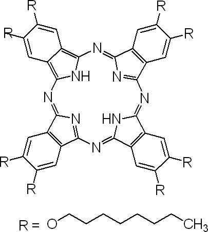 2,3,9,10,16,17,23,24-Octakis(octyloxy)-29h,31h-phthalocyanine Structure,119457-81-7Structure