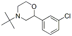 4-Tert-butyl-2-(3-chlorophenyl)-morpholine Structure,119491-99-5Structure