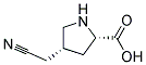 顺式-(9ci)-4-(氰基甲基)-L-脯氨酸结构式_119595-96-9结构式