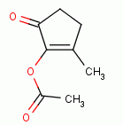 2-Cyclopenten-1-one,2-(acetyloxy)-3-methyl- Structure,1196-22-1Structure