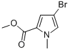 Methyl 4-bromo-1-methyl-1h-pyrrole-2-carboxylate Structure,1196-90-3Structure