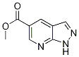 1H-pyrazolo[3,4-b]pyridine-5-carboxylic acid methyl ester Structure,1196156-42-9Structure