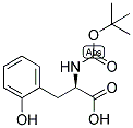 (R)-2-叔丁氧基羰基氨基-3-(2-羟基苯基)-丙酸结构式_119660-45-6结构式