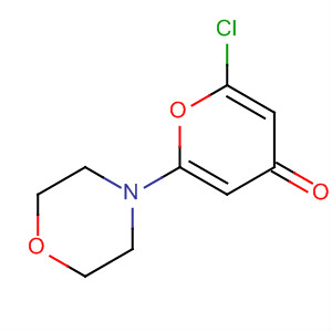 2-Chloro-6-morpholinopyran-4-one Structure,119671-47-5Structure