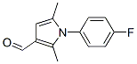 1-(4-Fluorophenyl)-2,5-dimethyl-1H-pyrrole-3-carbaldehyde Structure,119673-50-6Structure