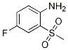 4-Fluoro-2-(methylsulfonyl)benzenamine Structure,1197193-21-7Structure