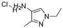 1-Ethyl-3-methyl-1h-pyrazol-4-amine hydrochloride Structure,1197230-21-9Structure