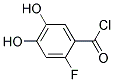 Benzoyl chloride, 2-fluoro-4,5-dihydroxy-(9ci)Structure,119735-23-8Structure Benzoyl chloride, 2-fluoro-4,5-dihydroxy-(9ci) Structure,119735-23-8Structure