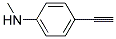 Benzenamine, 4-ethynyl-n-methyl-(9ci) Structure,119754-15-3Structure