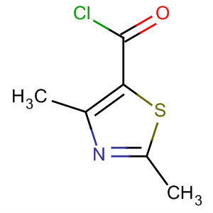 2,4-Dimethylthiazole-5-carbonyl chloride Structure,119778-43-7Structure