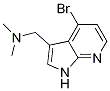 1H-pyrrolo[2,3-b]pyridine-3-methanamine, 4-bromo-n,n-dimethyl- Structure,1198277-82-5Structure