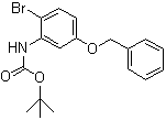 N-(tert-butyloxycarbonyl)-2-bromo-5-benzyloxyaniline Structure,119879-92-4Structure