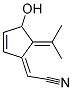 Acetonitrile, [4-hydroxy-5-(1-methylethylidene)-2-cyclopenten-1-ylidene]-(9ci) Structure,119892-19-2Structure