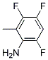 Benzenamine, 3,4,6-trifluoro-2-methyl-(9ci) Structure,119916-20-0Structure