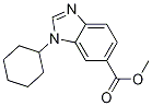 Methyl 1-cyclohexylbenzoimidazole-6-carboxylate Structure,1199773-37-9Structure