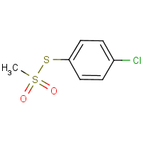 S-(4-chlorophenyl) methanesulfonothioate Structure,1200-28-8Structure