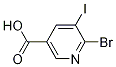 6-Bromo-5-iodonicotinicacid Structure,1200130-82-0Structure