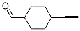 Cyclohexanecarboxaldehyde, 4-ethynyl-(9ci) Structure,120077-74-9Structure