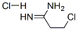 3-Chloro-propionamidine hcl Structure,120095-86-5Structure