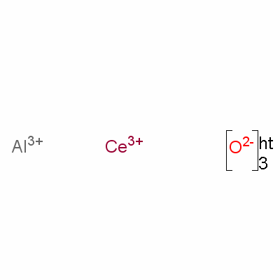 Aluminum cerium oxide Structure,12014-44-7Structure