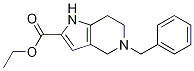 Ethyl 5-benzyl-4,5,6,7-tetrahydro-1h-pyrrolo[3,2-c]pyridine-2-carboxylate Structure,1201784-83-9Structure