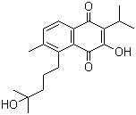 4-羟基红根草对醌结构式_120278-25-3结构式