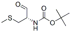 Carbamic acid,(1s)-1-formyl-2-(methylthio)ethyl-,1,1-dimethylethyl ester Structure,120296-30-2Structure