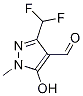 3-(Difluoromethyl)-5-hydroxy-1-methyl-1h-pyrazole-4-carbaldehyde Structure,1203145-73-6Structure