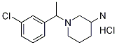 1-[1-(3-Chloro-phenyl)-ethyl ]-piperidin-3-ylamine hydrochloride Structure,1203266-43-6Structure