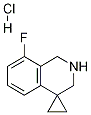 8-Fluoro-2,3-dihydro-1h-spiro[cyclopropane-1,4-isoquinoline] hydrochloride Structure,1203683-74-2Structure