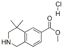 Methyl 4,4-dimethyl-1,2,3,4-tetrahydroisoquinoline-6-carboxylate hydrochloride Structure,1203684-85-8Structure