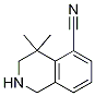 4,4-Dimethyl-1,2,3,4-tetrahydroisoquinoline-5-carbonitrile Structure,1203686-62-7Structure