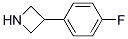 3-(4-Fluorophenyl)azetidine Structure,1203796-58-0Structure
