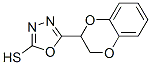 5-(2,3-Dihydro-benzo[1,4]dioxin-2-yl)-[1,3,4]oxadiazole-2-thiol Structure,120423-45-2Structure