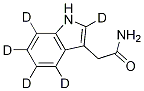 3-吲哚乙酰胺-D5结构式_1204700-53-7结构式