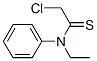 Ethanethioamide, 2-chloro-n-ethyl-n-phenyl- Structure,120508-35-2Structure