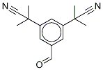 5-Formyl-alpha,alpha,alpha’,alpha’-tetramethyl-1,3-benzenediacetonitrile Structure,120511-89-9Structure