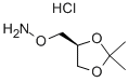 (S)-o-[(2,2-dimethyl-1,3-dioxolan-4-yl)methyl]-hydroxyamine hydrohloride Structure,120564-14-9Structure